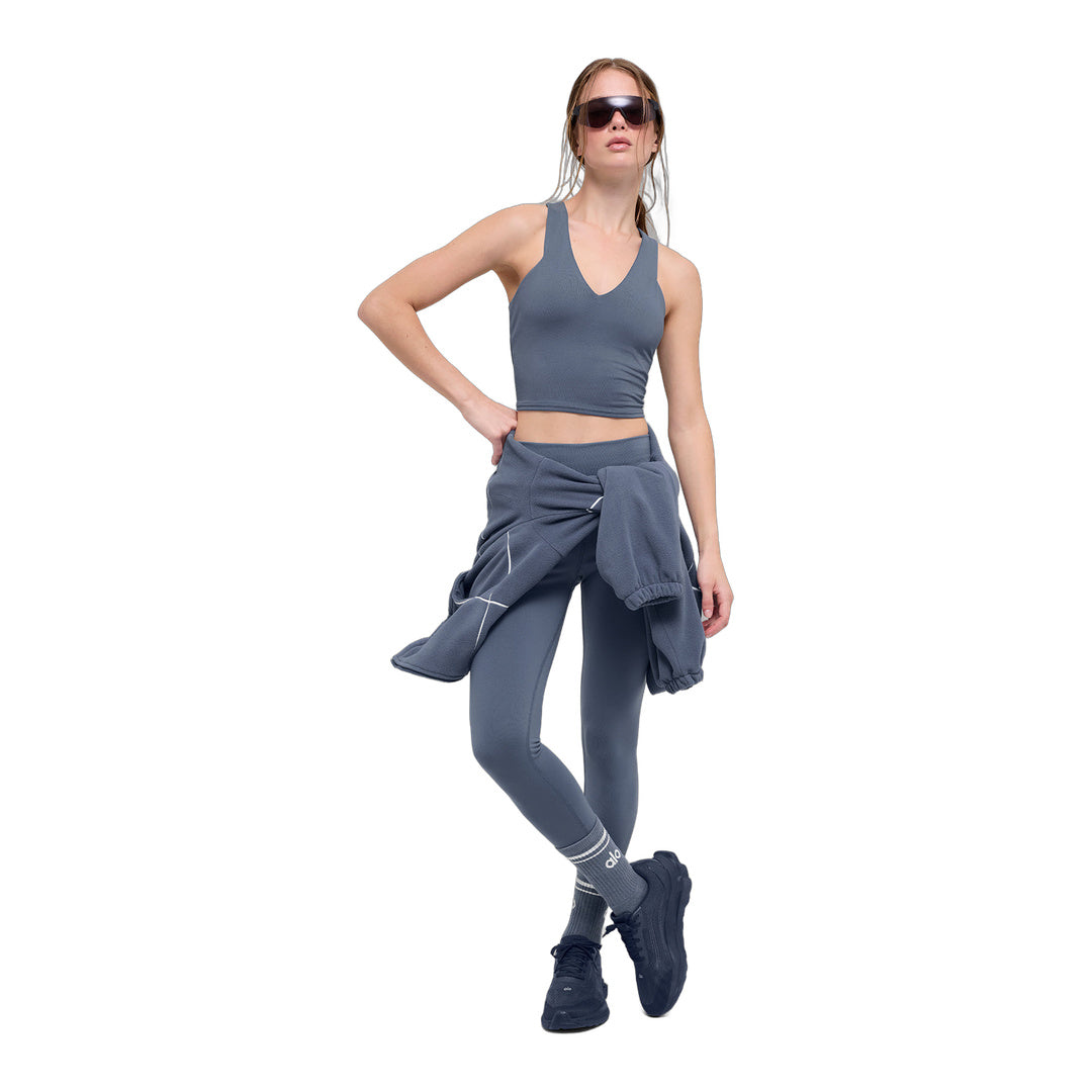 alo Airbrush Real Bra Tank - Bluestone by Alo Yoga