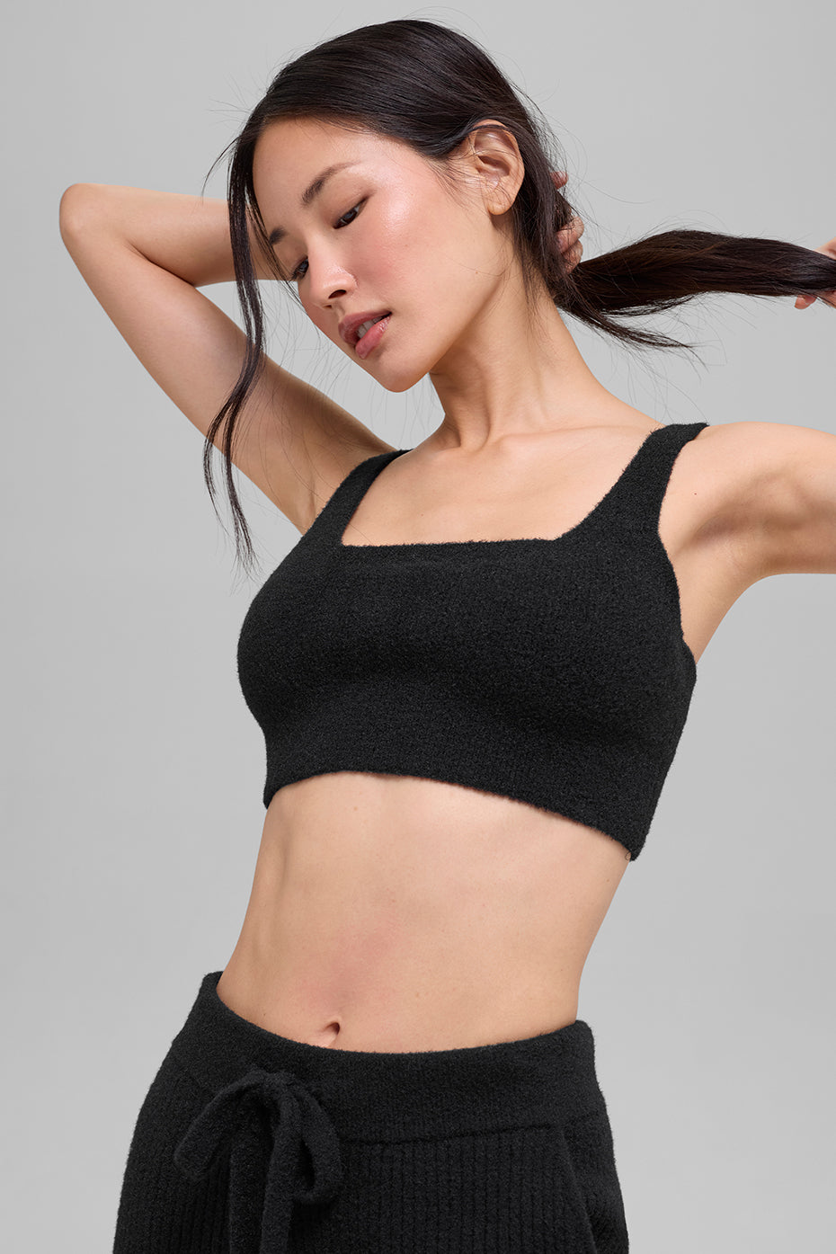 Snuggle Up Sweater Bra - Black (W9867R)
