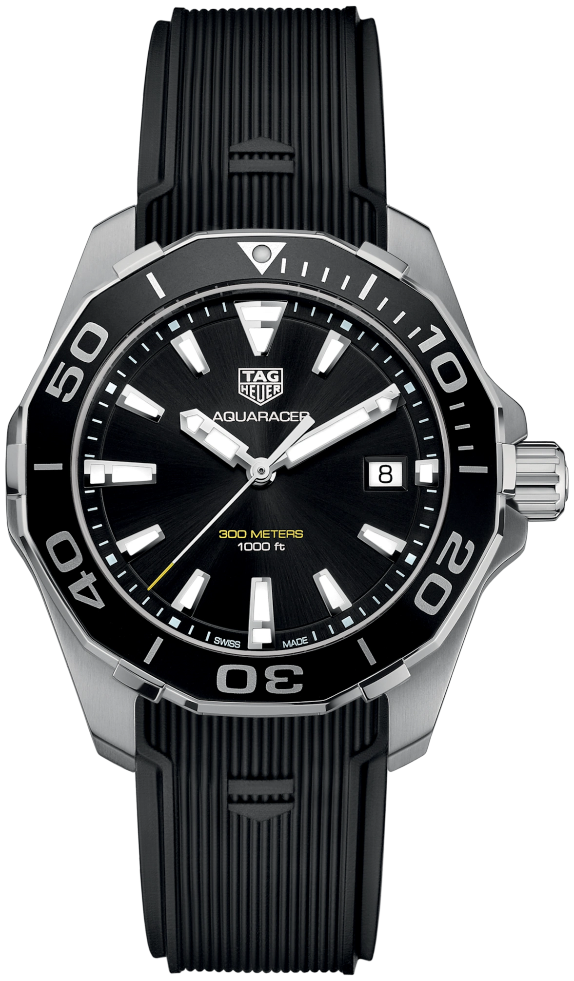 TAG Heuer Aquaracer Quartz 41mm Steel - Zeuskicks