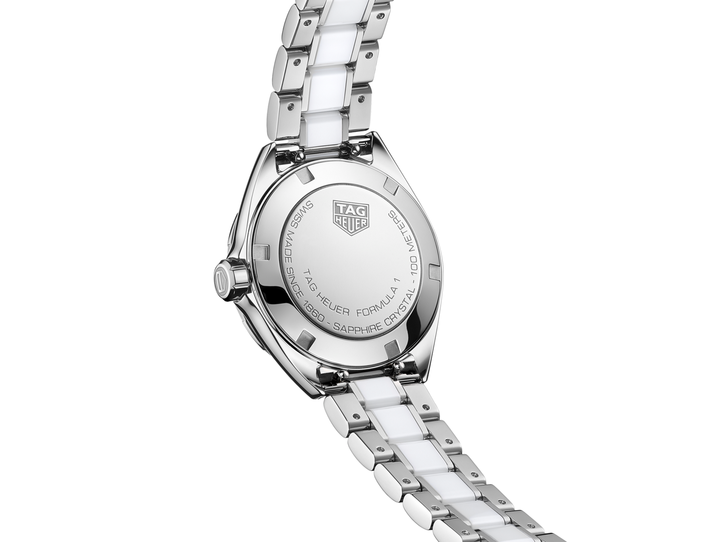Formula 1 Quartz White Dial Ladies Watch