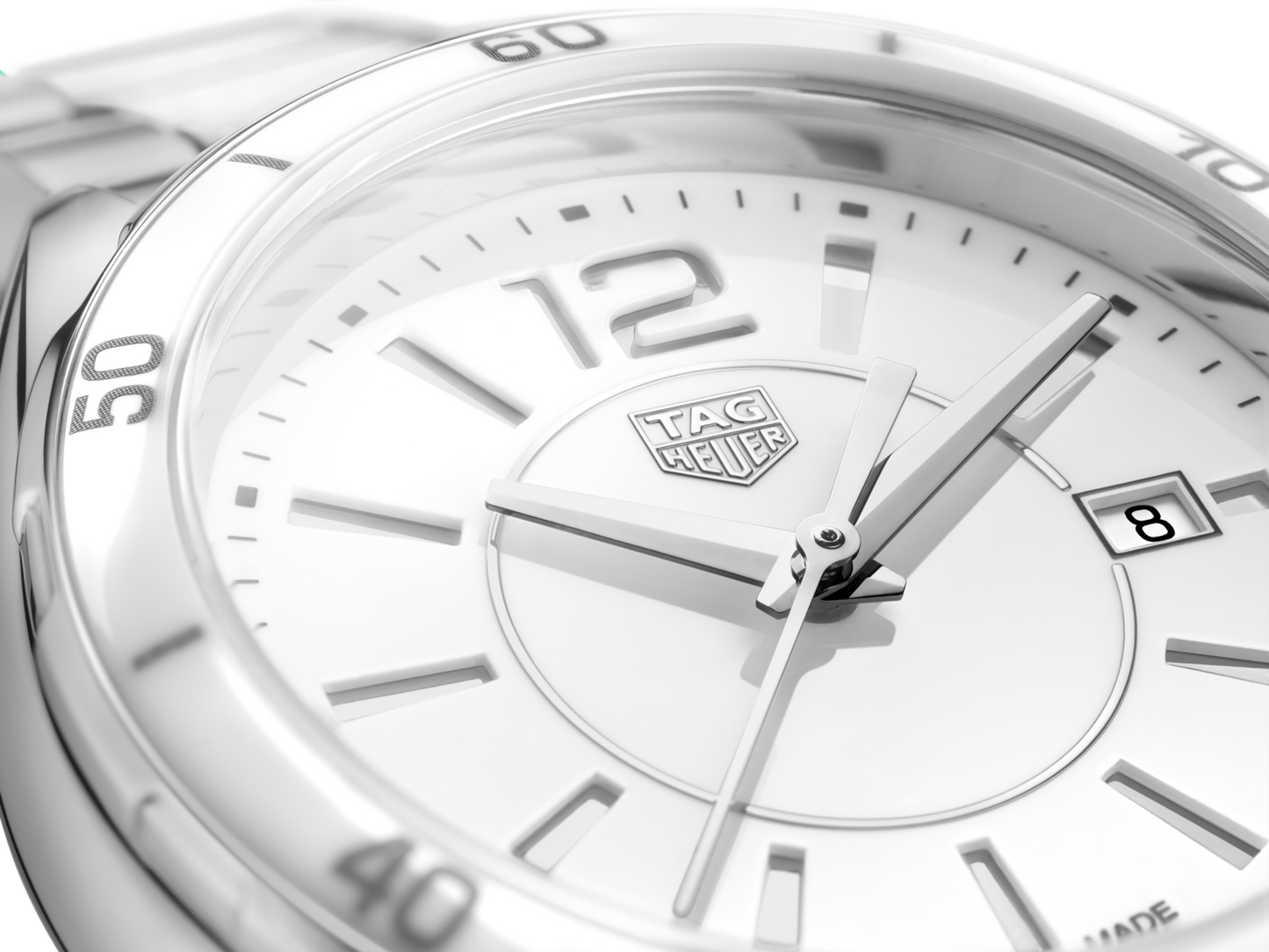 Formula 1 Quartz White Dial Ladies Watch