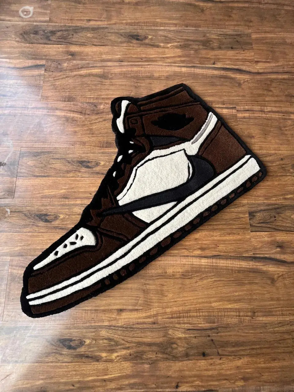 OG custom Red Shoe Hand Tufted Rug by THE DRIP CO. RUGS
