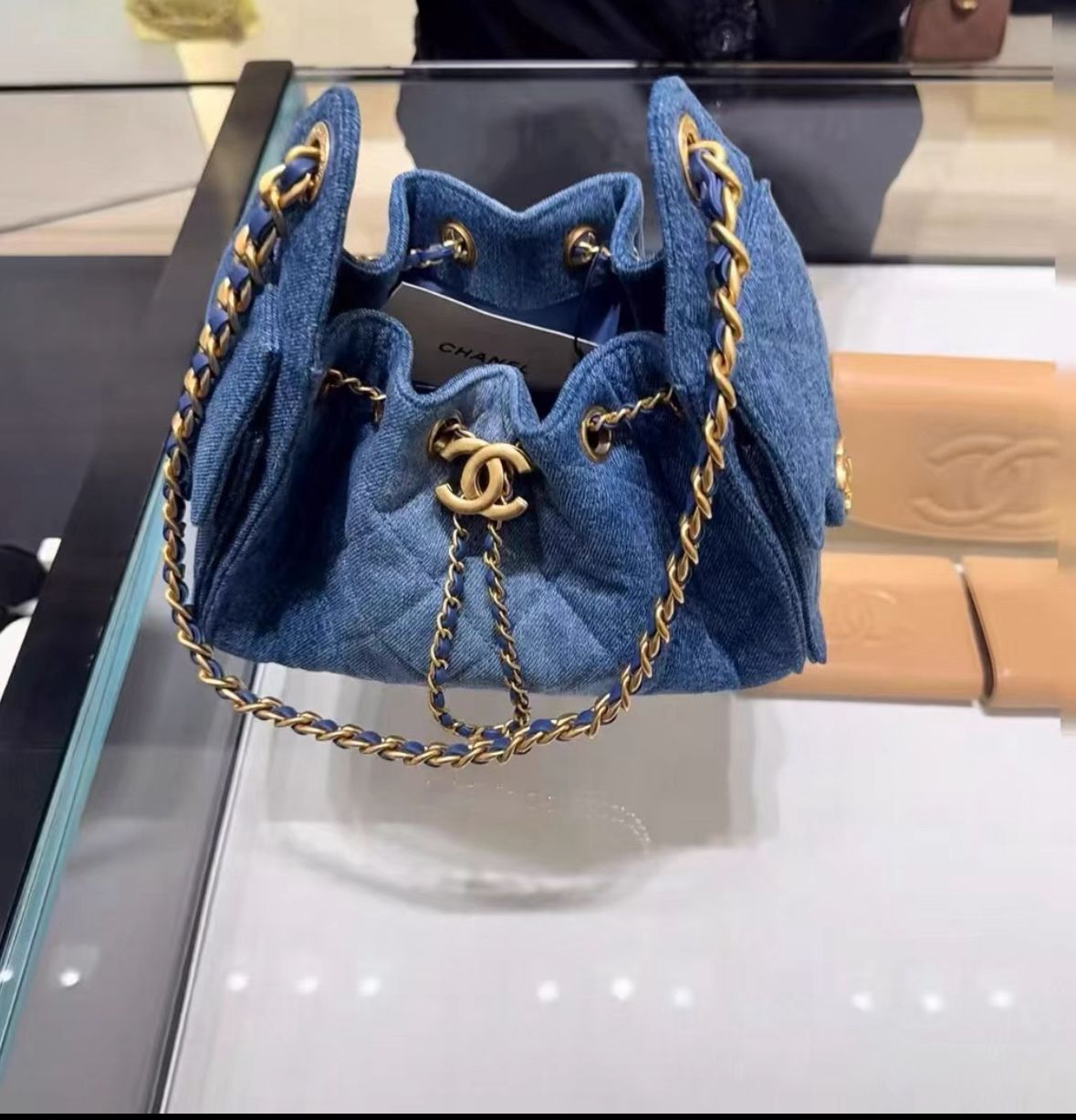 Chanel Mini 25 Hobo – Blue Washed Denim with Gold Hardware - Zeuskicks