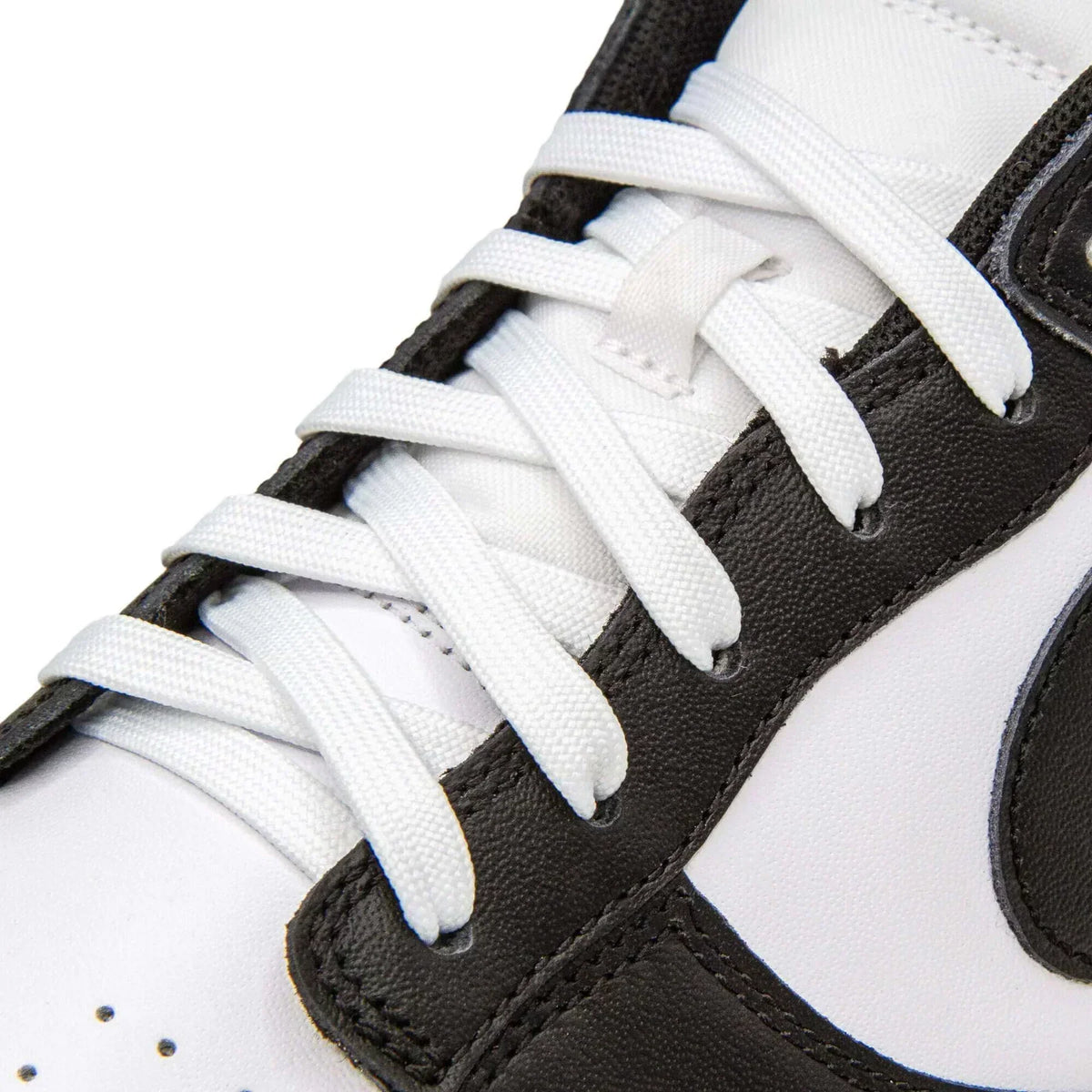 Classic White Flat Shoelaces | Jordan Shoelaces, Nike Shoelaces, Air Force 1 Shoelaces By KNOTTY by KNOTTY
