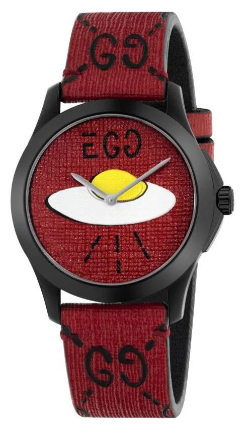 Men’s Gucci YA1264023 38MM Red UFO Dial Watch