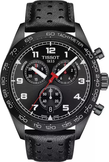 Men’s Tissot PRS 516 T131.617.36.052.00 Chronograph Watch – Black Dial,