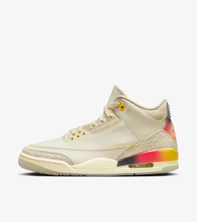 JORDAN 3 RETRO SPJ BALVIN MEDELLÍN SUNSET