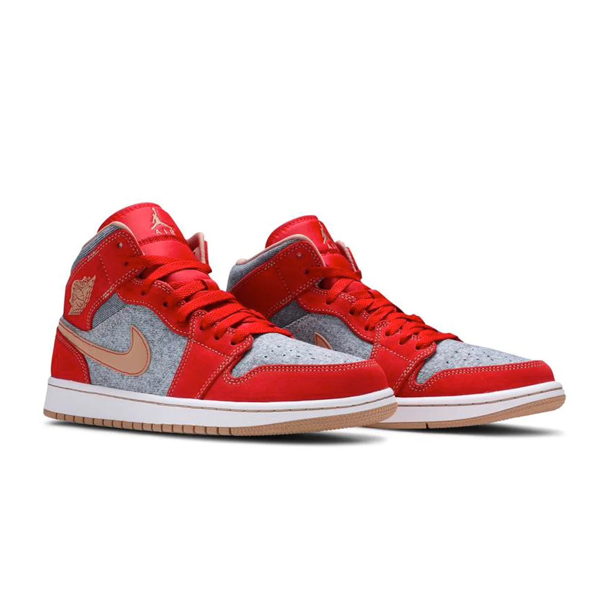 Air Jordan 1 Mid SE Cinnabar/Demin Red