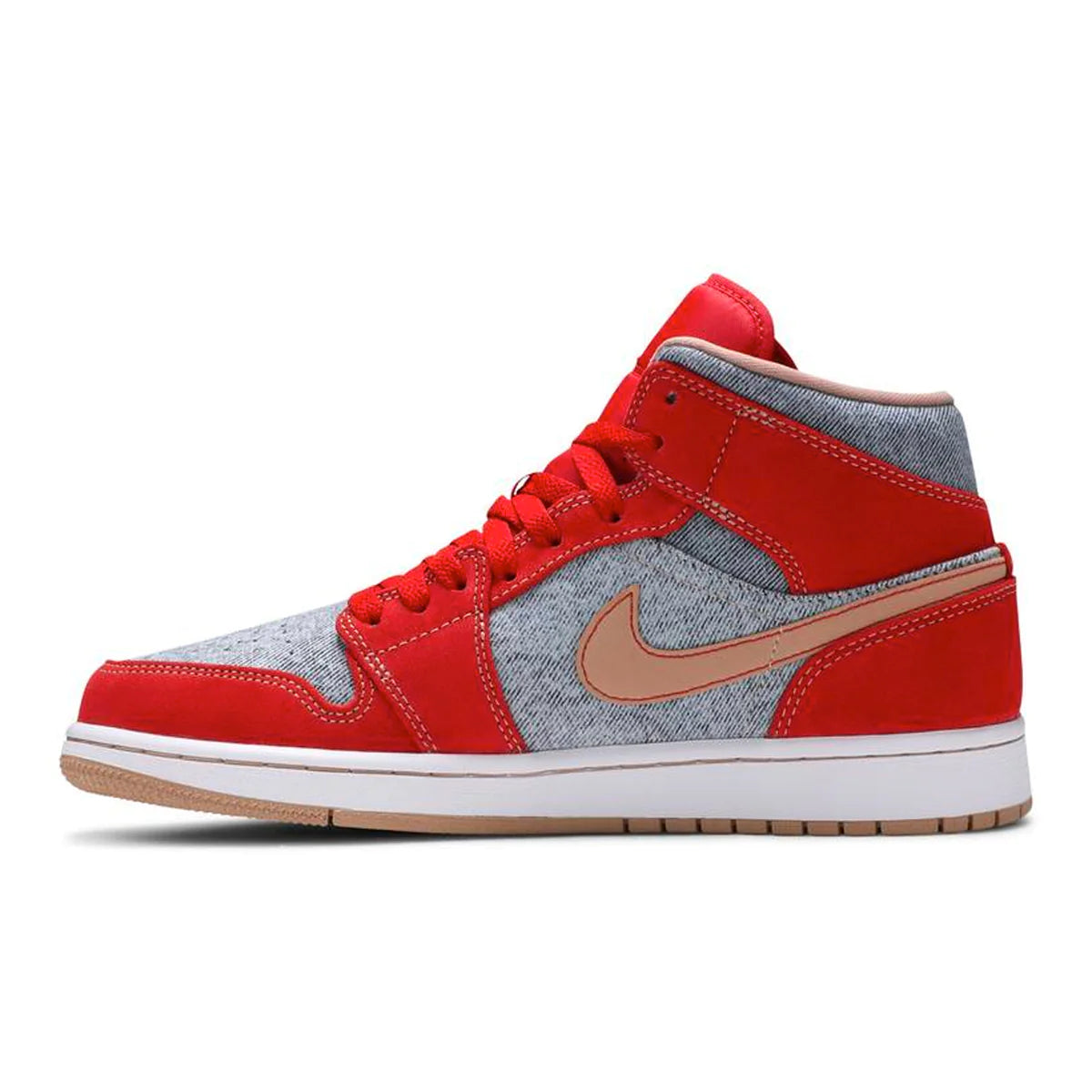 Air Jordan 1 Mid SE Cinnabar/Demin Red