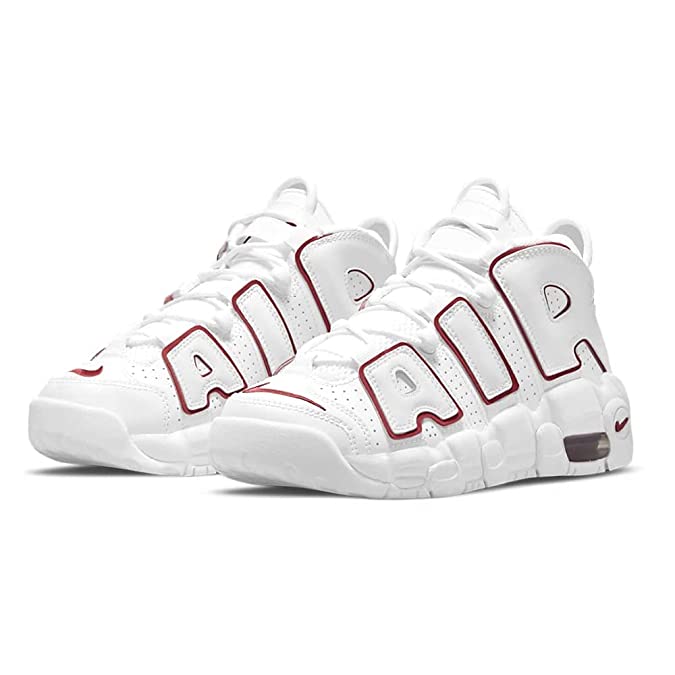 Air More Uptempo 96 White Varsity Red
