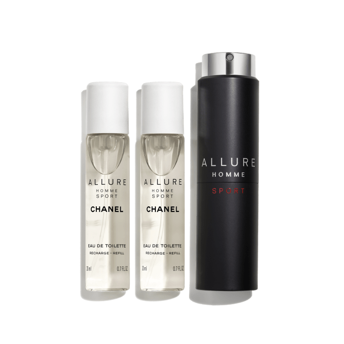 CHANEL Allure Homme Sport Twist And Spray Refillable Bottle – Eau De Toilette