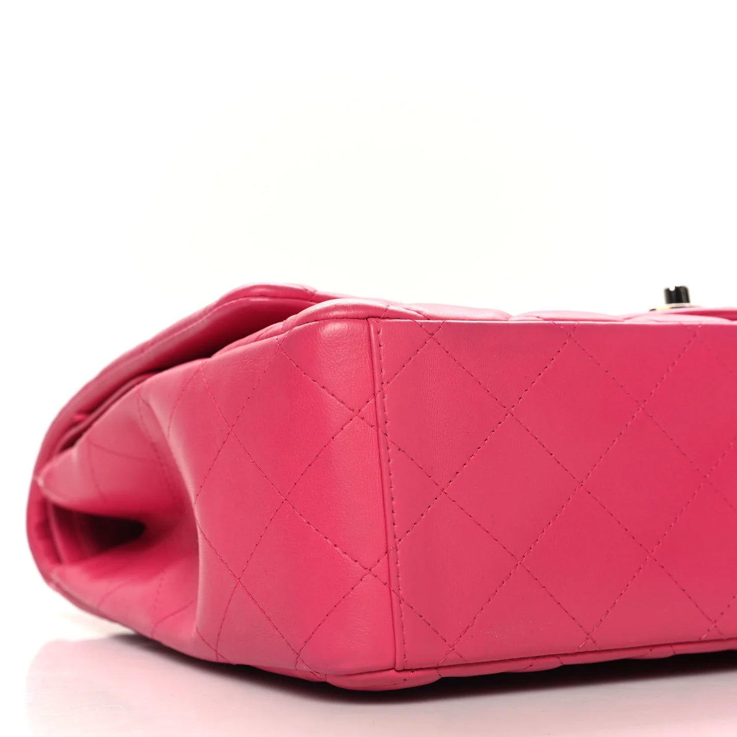 Chanel Lambskin Quilted Maxi Double Flap – Fuchsia