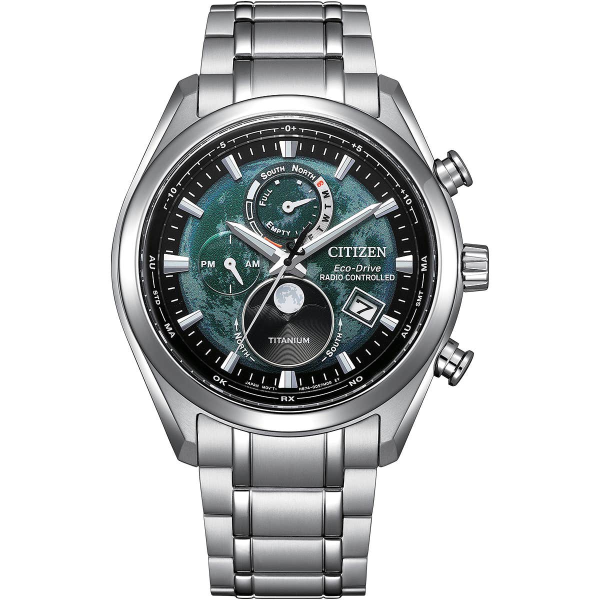 'Tsuki-Yomi' Radio-Controlled Moonphase (BY1010-57X)