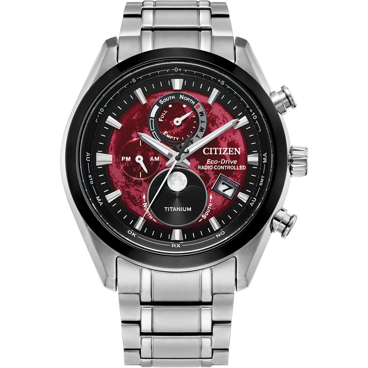 'Tsuki-Yomi' Radio-Controlled Moonphase (BY1018-55X)