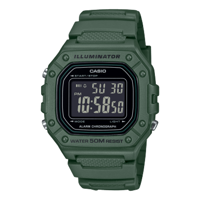 Timeless Mens Resin (W-218H-3BVDF)