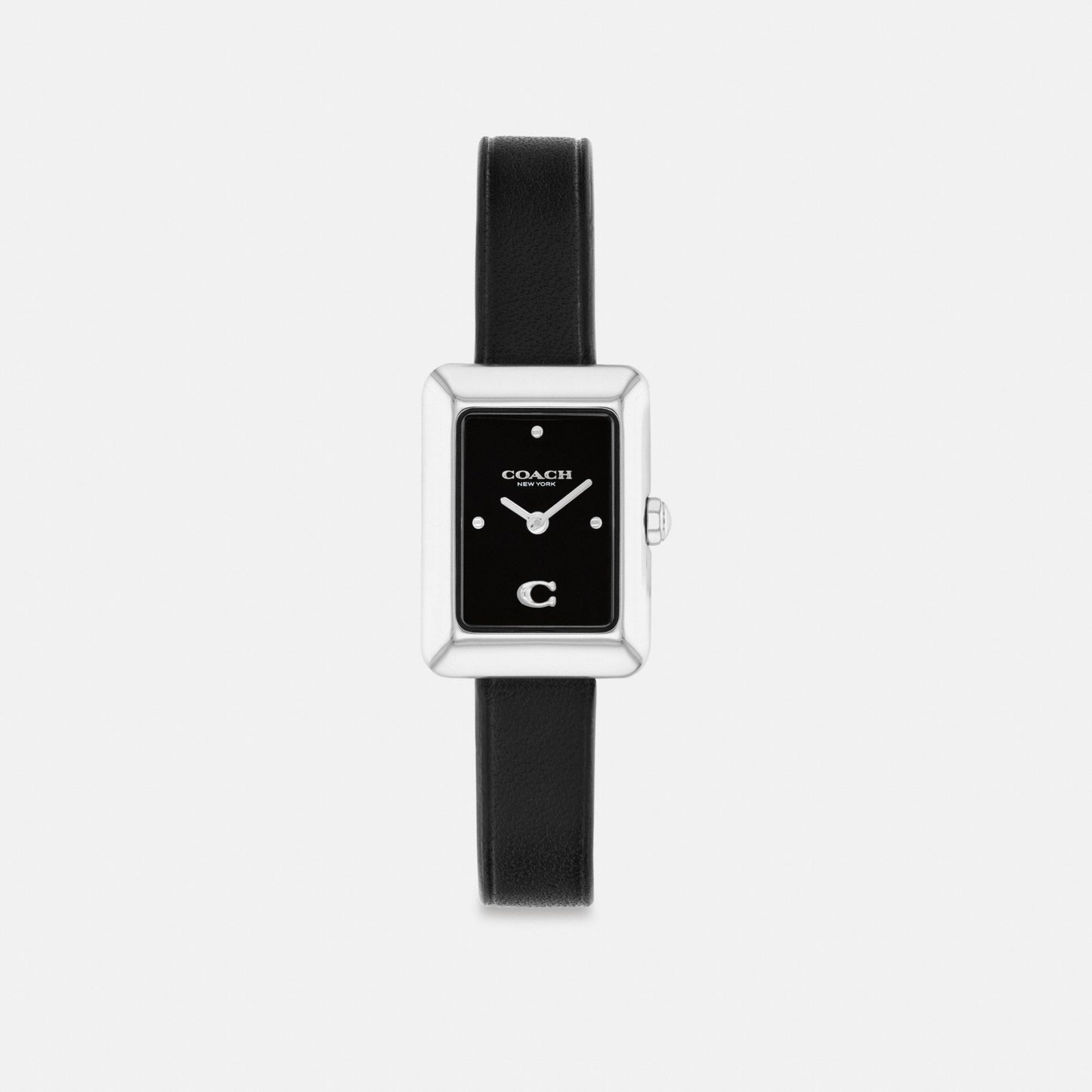 Women's Coach Mara Watch, 19 Mm X 26 Mm in Black, style CCU37 #color_Black — front view