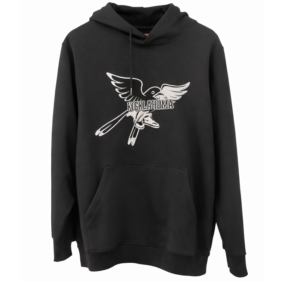 KICKLAHOMA HOODIE BLACK by KICKLAHOM