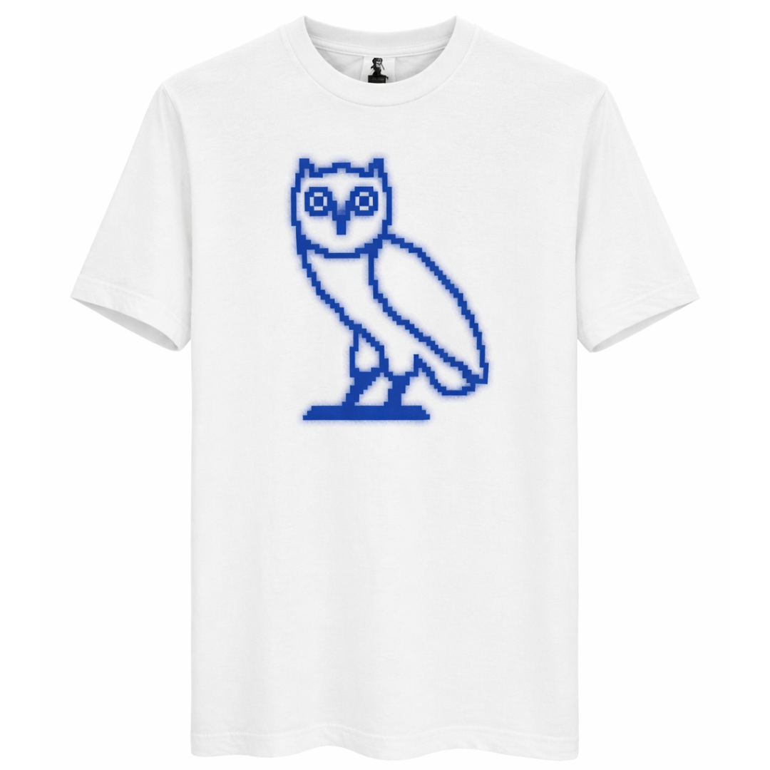 OVO PRINTED OWL TEE WHITE by OVO