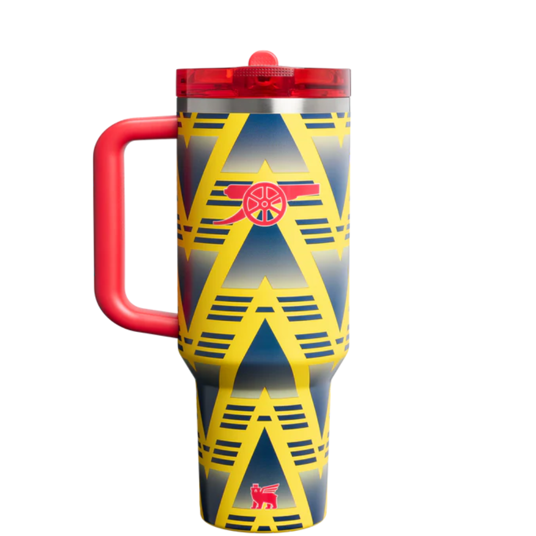 STANLEY x Arsenal TUMBLER Mug 1913 ProTour Flip Straw Arsenal Bruised Banana 40 oz (Limited Edition) by STANLEY