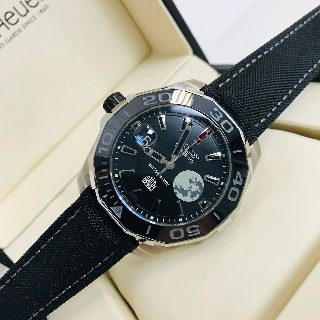Tag Heuer Aquaracer Moon Black Dial