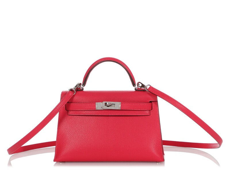 Hermès Mini Kelly 20 II – Rose Extrême Chèvre - Zeuskicks