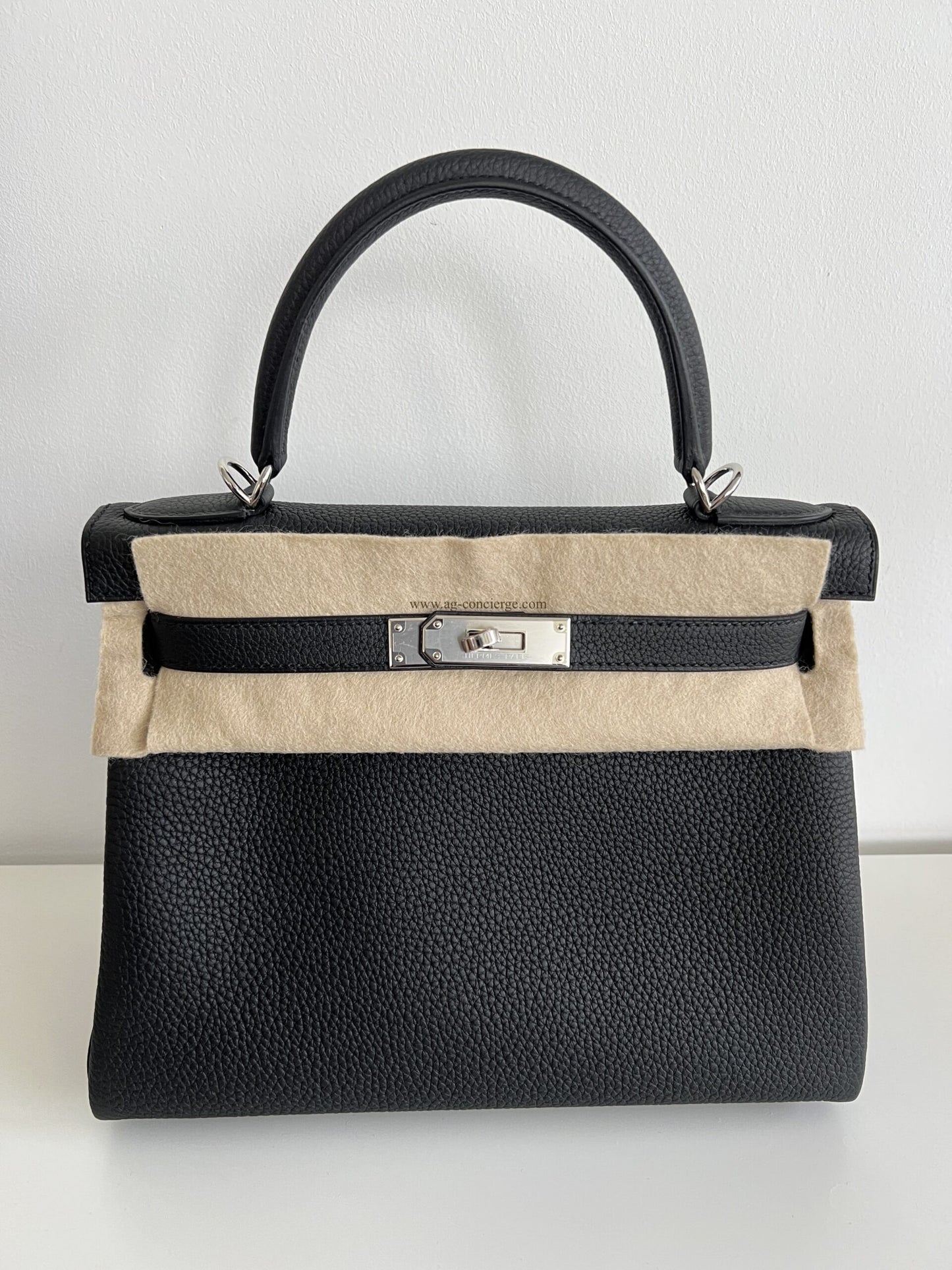 Hermès Kelly 25 Sellier – Noir Epsom PHW CK