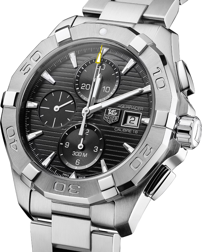 Tag Heuer Aquaracer Chronograph Automatic Watch - Zeuskicks