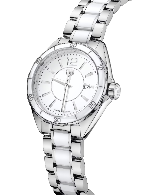 Formula 1 Quartz White Dial Ladies Watch
