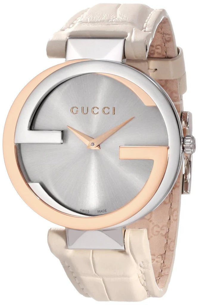 Gucci YA133303 18k Gold & Steel Women's Analog Quartz Watch