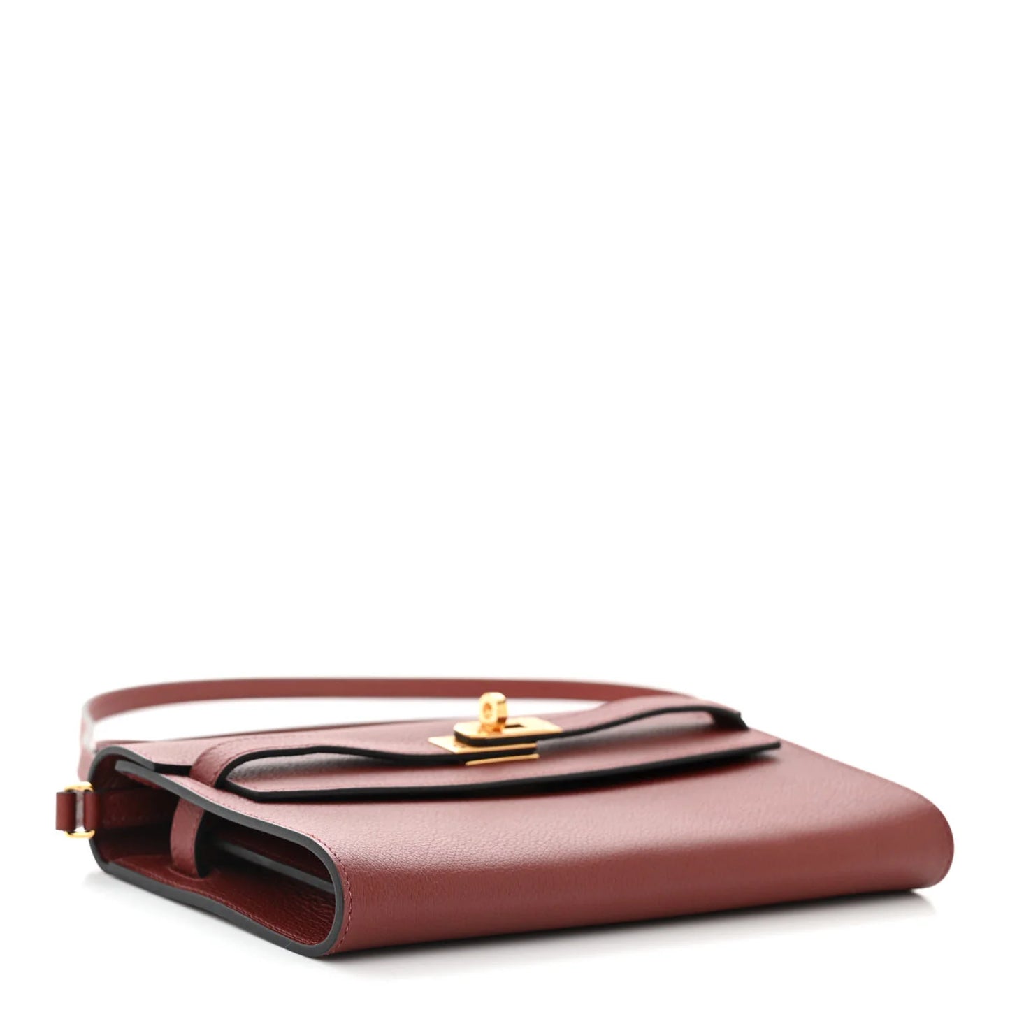 Hermès Kelly To Go Wallet – Rouge H Evercolor Calfskin with Gold Hardware - Zeuskicks