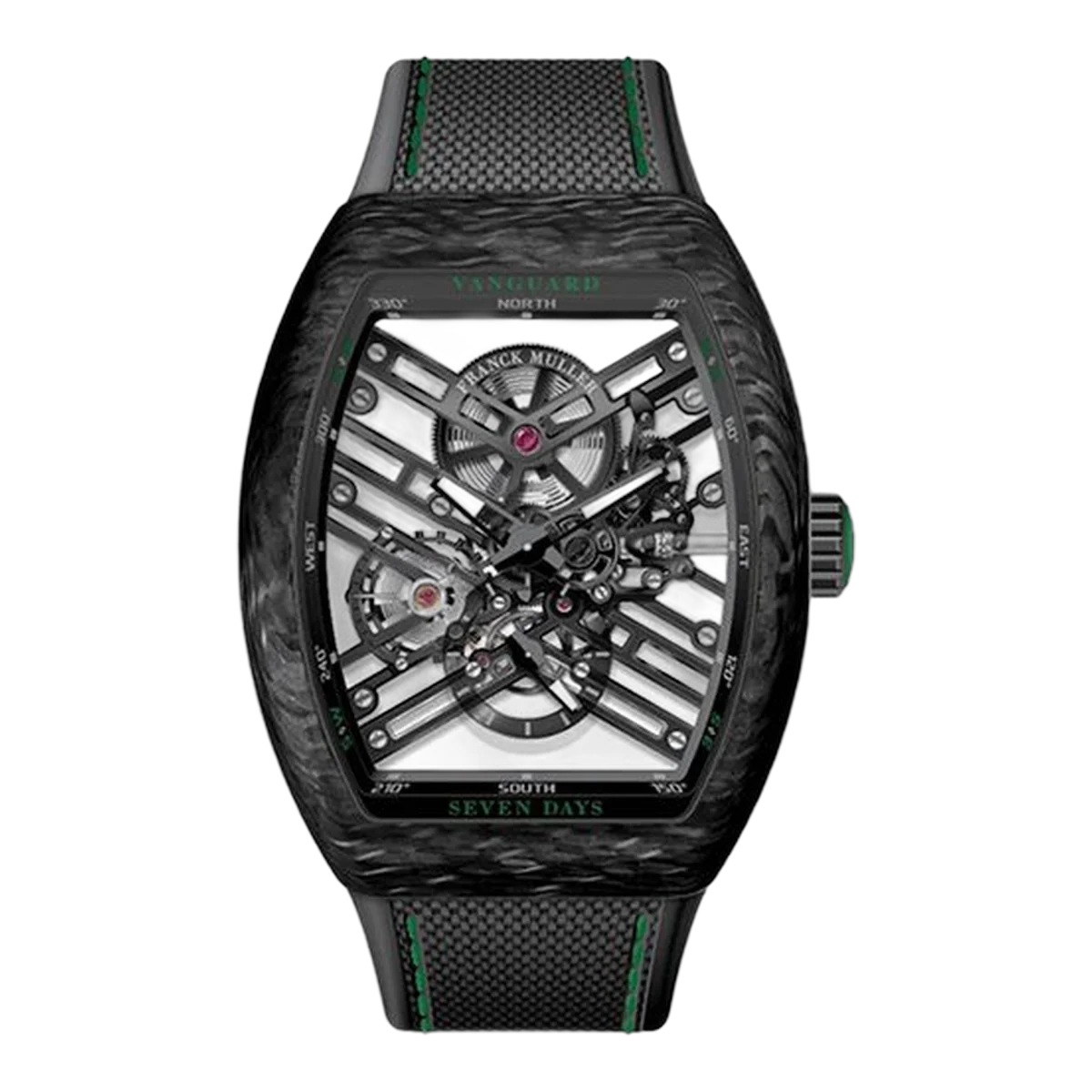 Franck Muller V 45 S6 SQT CARBON VE pre-owned watch — view 1