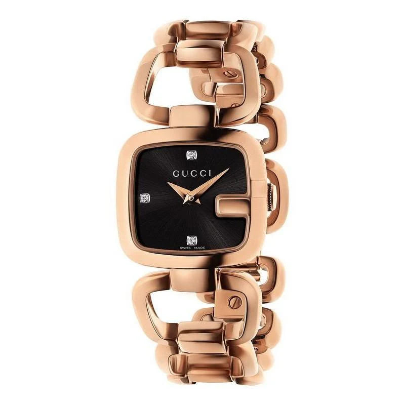 Women’s Gucci YA125512 Stainless Steel Quartz Watch - Zeuskicks