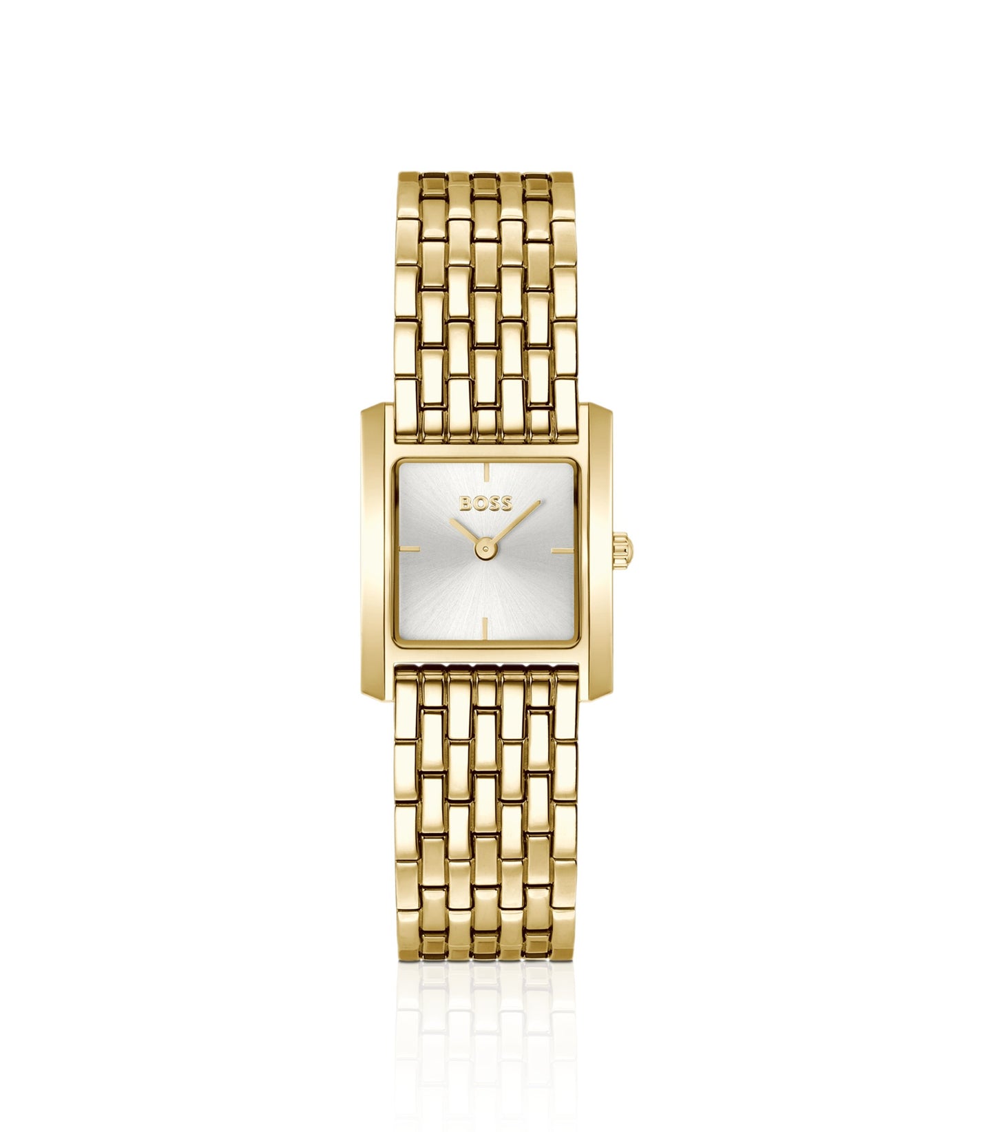 LUCY SCALA Gold-tone watch with square case