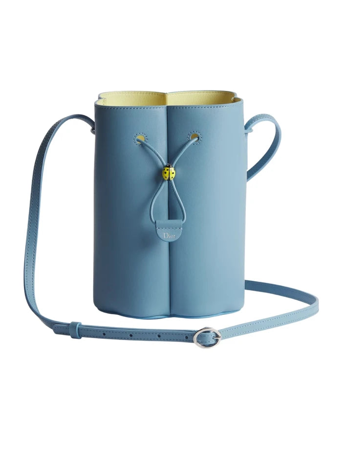Dior Petit Trèfle Mini Bucket Bag – Light Blue (New Season)