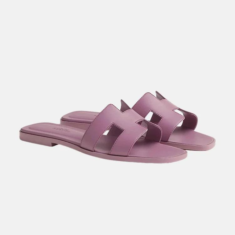 Hermès Oran Sandal — Calfskin Leather