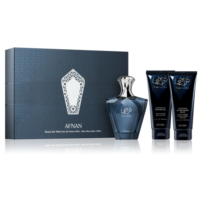 Afnan Turathi Blue Gift Set for Men