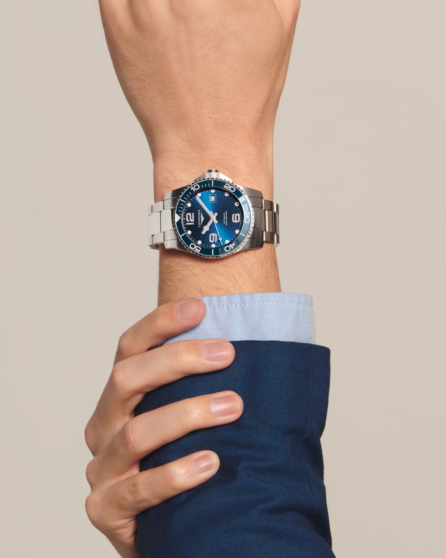 Men’s HYDROCONQUEST L3.781.4.96.6 Automatic Watch