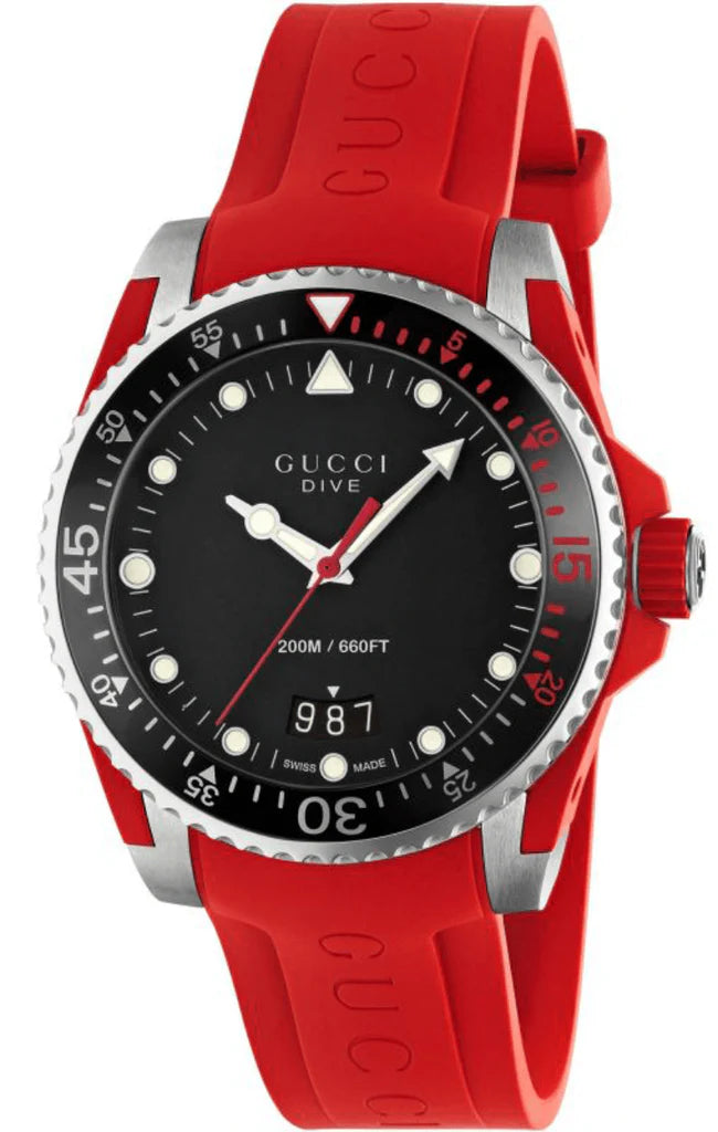 Gucci YA136309 Men's Dive Collection Swiss Quartz Watch
