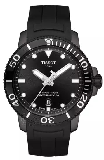 Men’s Tissot Seastar Powermatic 80 T120.407.37.051.00 Automatic Watch - Zeuskicks