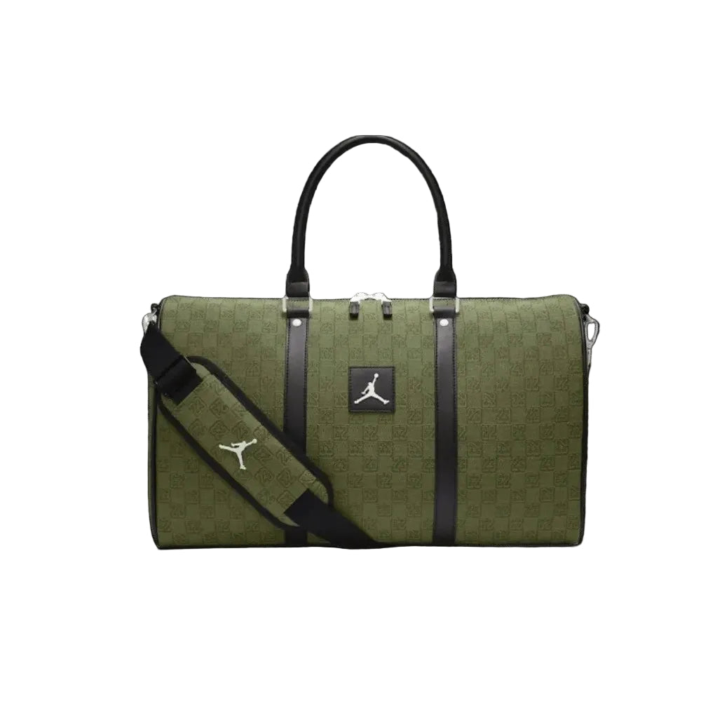 Jordan Monogram Duffle 25L Bag - Green by JORDAN BAGS