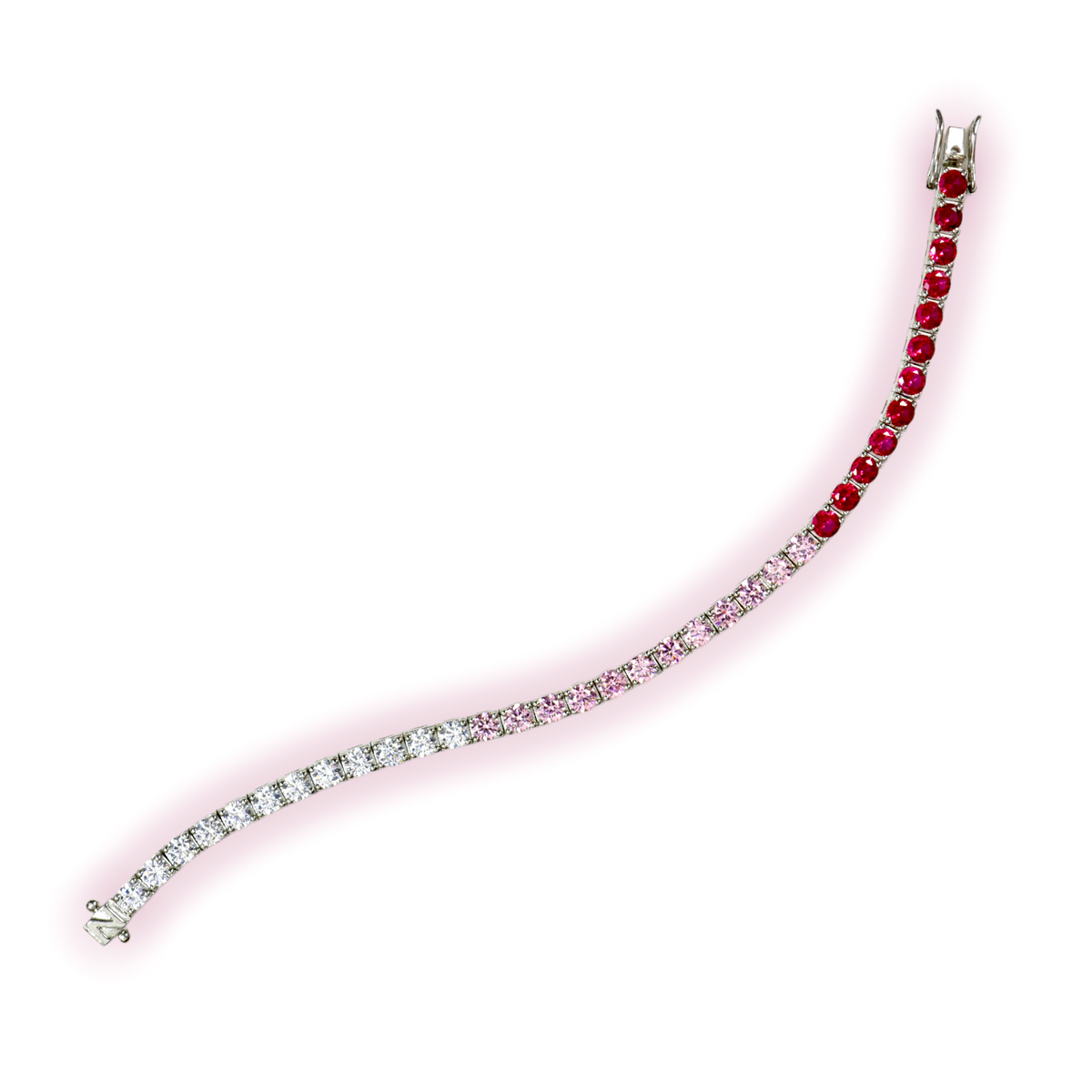 COTTON CANDY MICRO DIAMOND BRACELET by The Noble Sculptor
