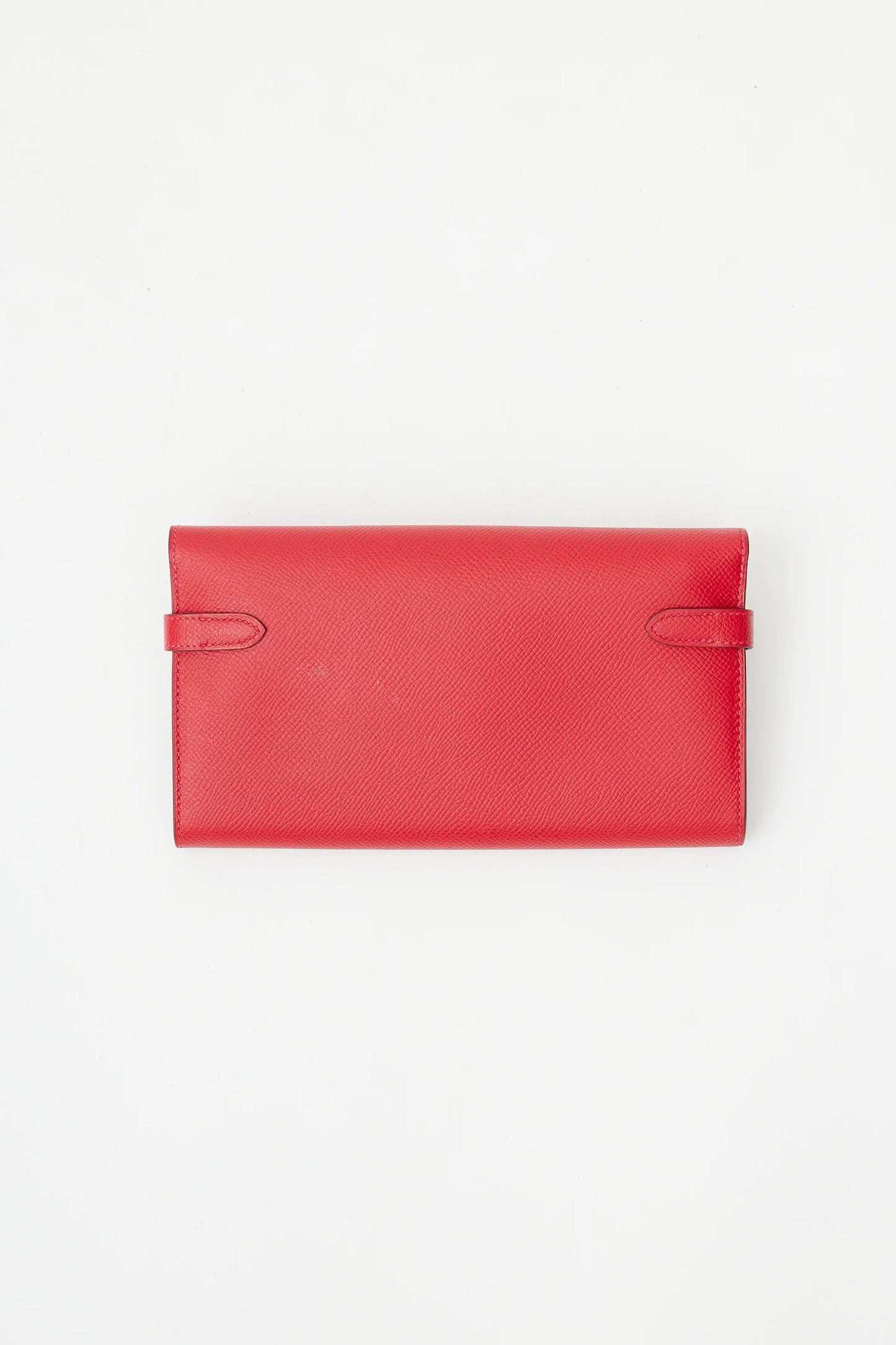 Hermès 2016 Rouge Casaque Epsom Kelly Wallet