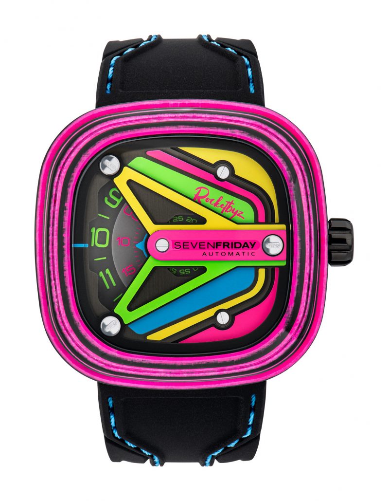 Men’s SEVENFRIDAY M3/04 “Pinky” M-Series Automatic Watch - Zeuskicks