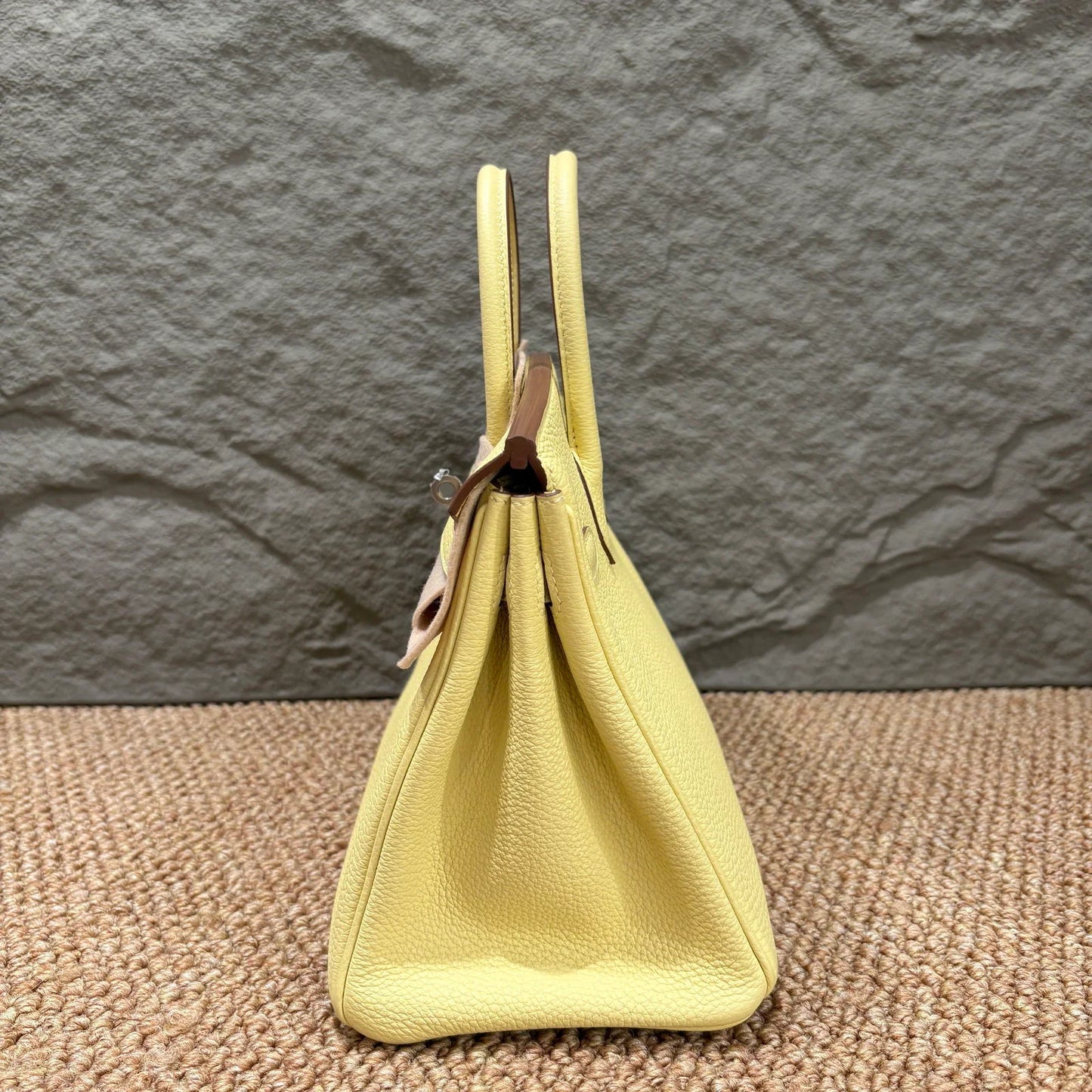 Hermès Birkin Sellier 25 – Epsom Calfskin (Jaune Milton)