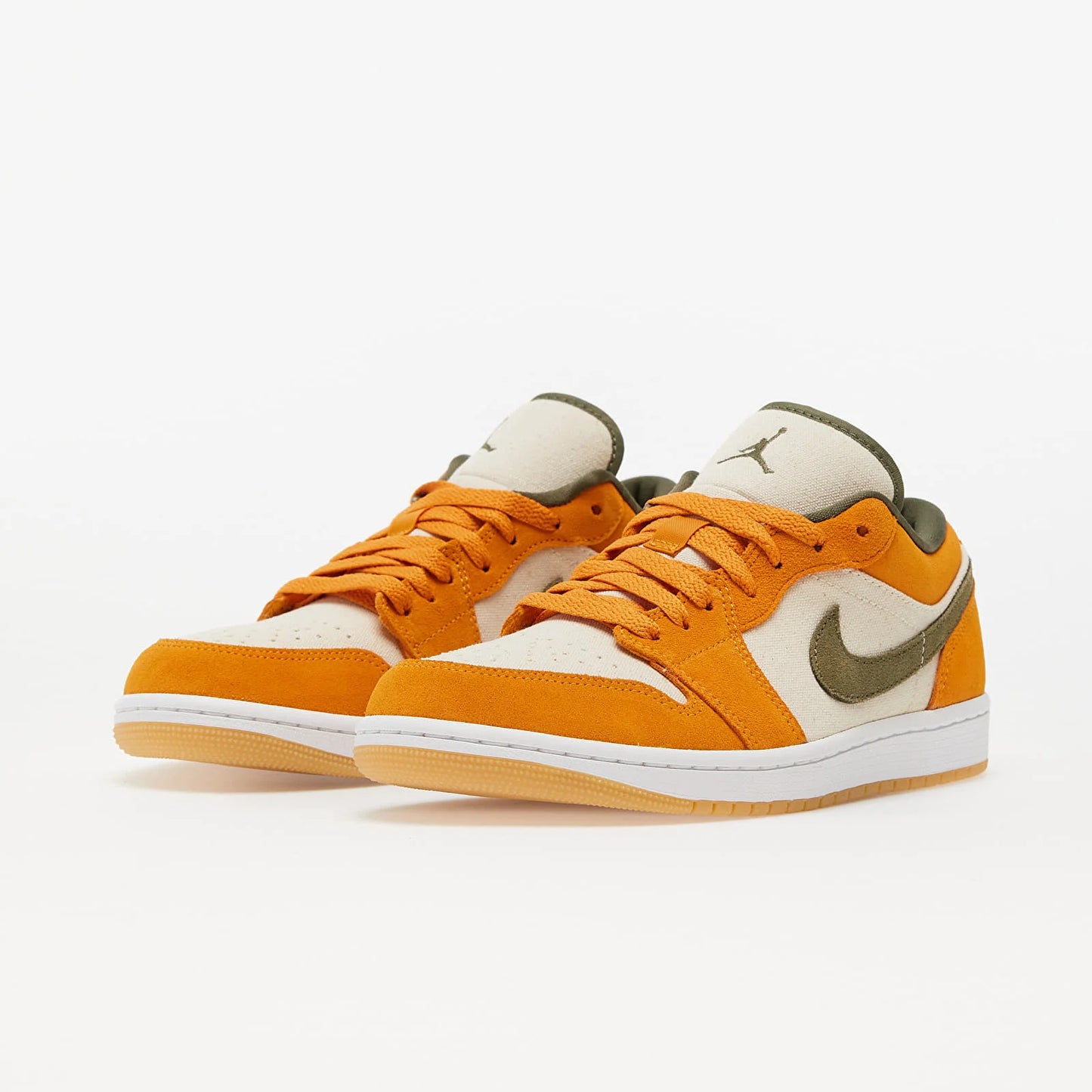 Air Jordan 1 Low Se White/Medium Olive