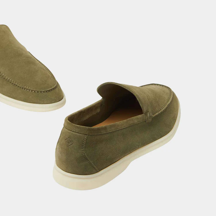 Loro Piana Summer Walk Loafers – Suede & Calfskin Edition