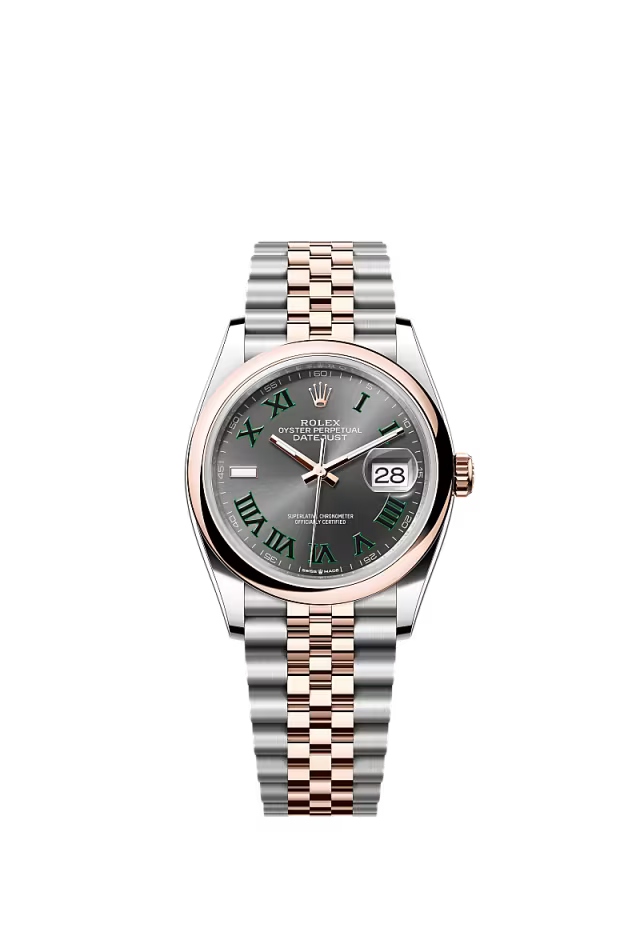 Men’s Rolex Datejust 36 126201 Automatic Watch – Slate Dial with Jubilee Bracelet