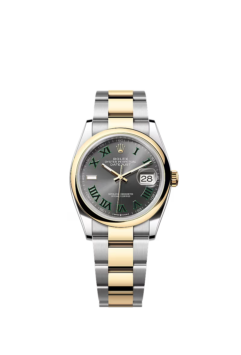 Women’s Rolex Datejust 31 Ref. 278343RBR – Yellow Rolesor, Silver Diamond Dial (Large VI), Jubilee Bracelet