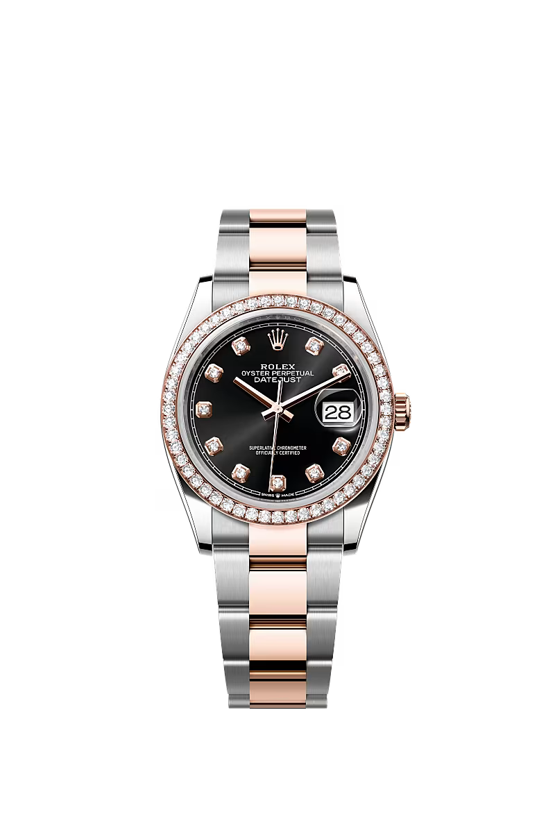Men’s Rolex Datejust 36 126281RBR Automatic Watch with Diamonds