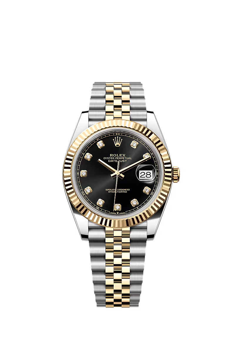 Men’s Rolex Datejust 41 126333 Oystersteel & Yellow Gold Automatic Watch
